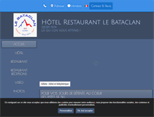 Tablet Screenshot of lebataclan.fr